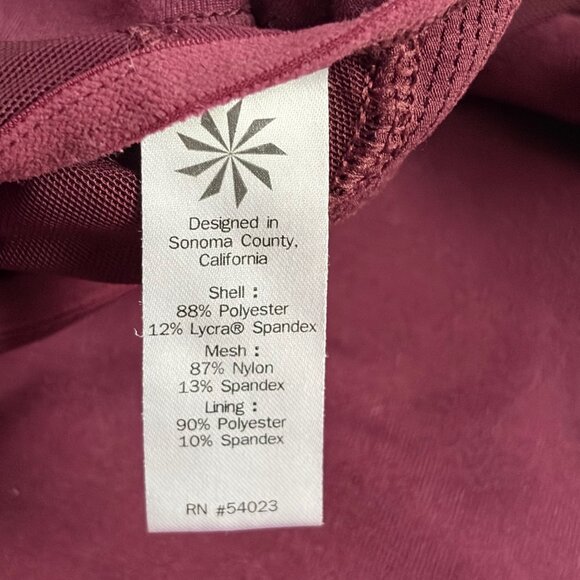 Athleta Women’s T-Back Tank Top (Garnet) - Size Extra Small - Picture 5 of 6